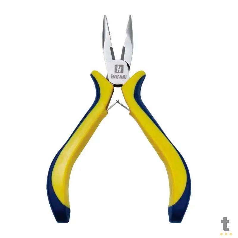 Alicate Bico Reto 125MM 5" HK - 501 Cabo Emborrachado - 14360 - Truedata